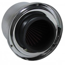 Filtre à air FlowJet Sport avec adaptateur 60/65 / 70mm chromé