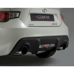 Ligne d'Echappement "Catback" Cobra pour Toyota GT86