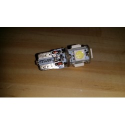 Ampoule T10 / W5W strobe Blanc xenon