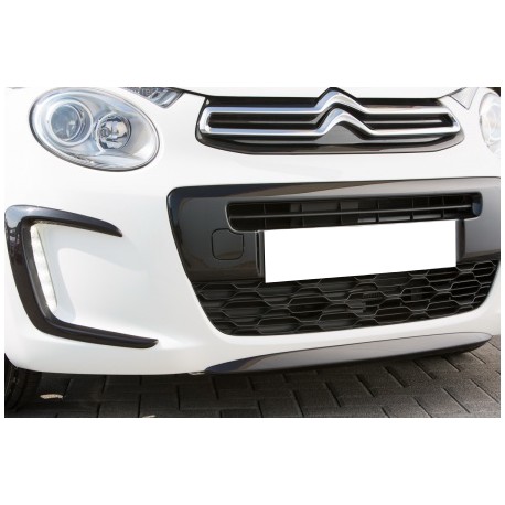 Rajout du pare choc avant noir Citroën C1 II de 07/2014