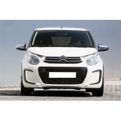 Rajout du pare choc avant noir Citroën C1 II de 07/2014