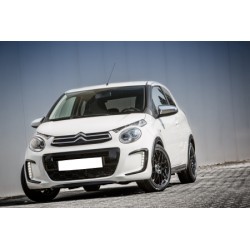 Rajout du pare choc avant noir Citroën C1 II de 07/2014