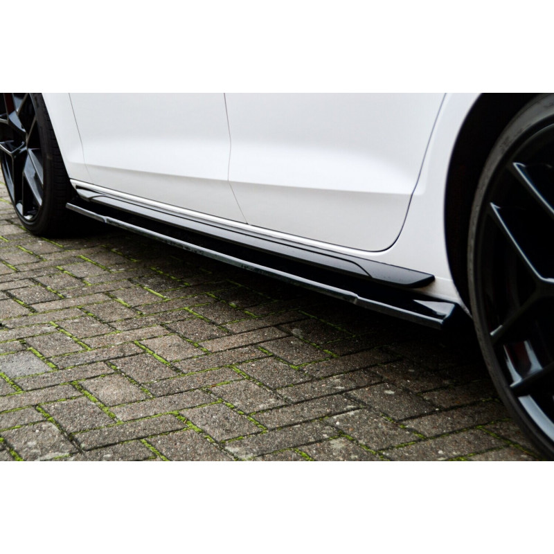 Rajouts Des Bas De Caisse avec aile arrière pour Audi A4 + S4 B9 année à  partir de 2019
