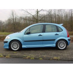 Jupes latérales Citroen C3 2002-2009