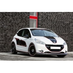Rajout du pare choc avant look carbone Peugeot 208 au 05/2015