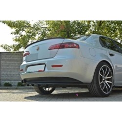 CENTRAL ARRIÈRE SPLITTER ALFA ROMEO 159 (AVEC UNE BARRE VERTICALE)