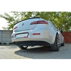 CENTRAL ARRIÈRE SPLITTER ALFA ROMEO 159 (SANS BARRES VERTICALES)