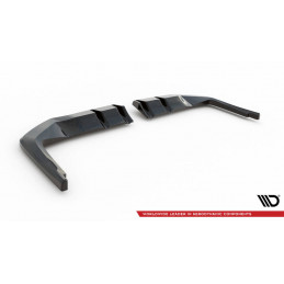 Central Arriere Splitter (avec une barre verticale) V.1 Honda Civic Type-R Mk 11 