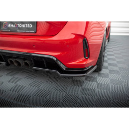 Central Arriere Splitter (avec une barre verticale) V.1 Honda Civic Type-R Mk 11 