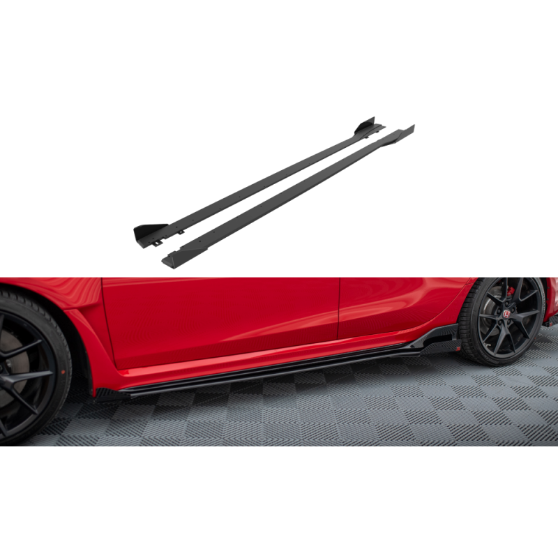 Street Pro Rajouts Des Bas De Caisse + Flaps Honda Civic Type-R Mk 11 