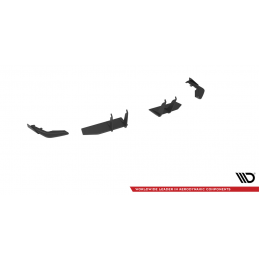 Street Pro Lame Du Pare Chocs Arriere + Flaps Honda Civic Type-R Mk 11 