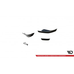 Ailes de pare-chocs avant (Canards) Honda Civic Type-R Mk 11 