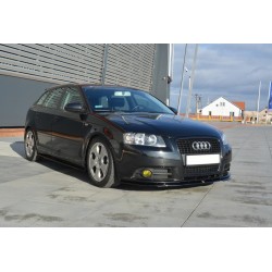 LAME DU PARE-CHOCS AVANT / SPLITTER AUDI A3 8P S-LINE