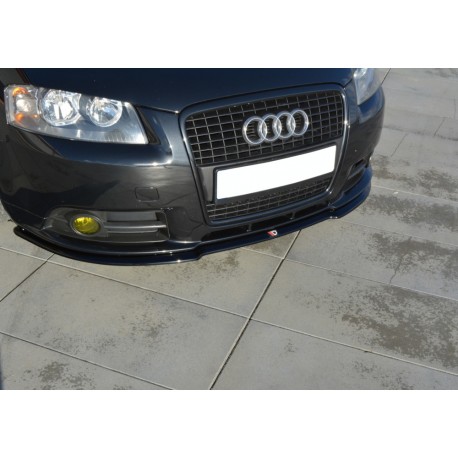 LAME DU PARE-CHOCS AVANT / SPLITTER AUDI A3 8P S-LINE