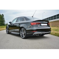 LAME DU PARE CHOCS ARRIERE AUDI S3 / A3 S-LINE 8V FL SEDAN
