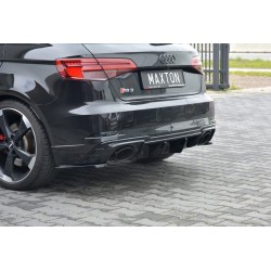 LAME DU PARE-CHOCS ARRIERE AUDI RS3 8V FL SPORTBACK