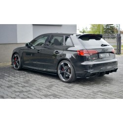 SET DES DIFFUSEUR DES BAS DE CAISSE AUDI RS3 8V FL SPORTBACK
