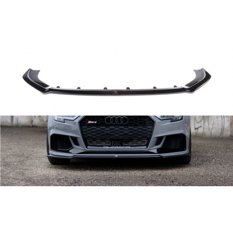 LAME DU PARE-CHOCS AVANT / SPLITTER V.2 AUDI RS3 8V FL SEDAN