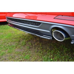 CENTRAL ARRIERE SPLITTER AUDI A5 S-LINE F5 COUPE / SPORTBACK (SANS BARRES VERTICALES)