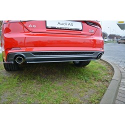 CENTRAL ARRIERE SPLITTER AUDI A5 S-LINE F5 COUPE / SPORTBACK (SANS BARRES VERTICALES)