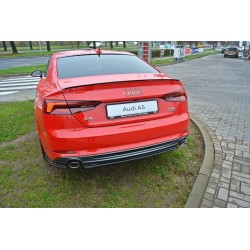 CENTRAL ARRIERE SPLITTER AUDI A5 S-LINE F5 COUPE / SPORTBACK (SANS BARRES VERTICALES)
