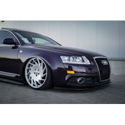 LAME DU PARE-CHOCS AVANT / SPLITTER AUDI A6 S-LINE C6 FL