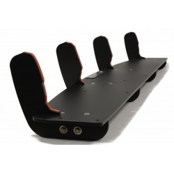 DIFFUSEUR ARRIERE & LAME DU PARE-CHOCS ARRIERE AUDI A6 S-LINE C7 (D'ÉCHAPPEMENT 1X2)