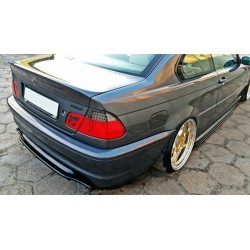 CENTRAL ARRIÈRE SPLITTER BMW 3 E46 MPACK COUPE (SANS BARRES VERTICALES)