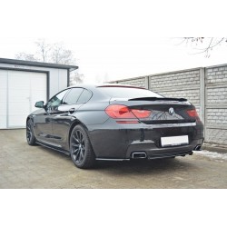 CENTRAL ARRIÈRE SPLITTER BMW 6 GRAN COUPÉ MPACK (AVEC UNE BARRE VERTICALE)