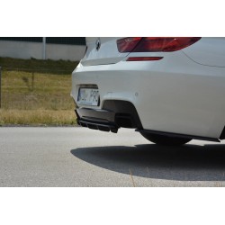 CENTRAL ARRIÈRE SPLITTER BMW 6 GRAN COUPÉ MPACK (AVEC UNE BARRE VERTICALE)