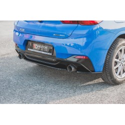 CENTRAL ARRIERE SPLITTER BMW X2 F39 M-PACK
