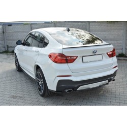 CENTRAL ARRIÈRE SPLITTER BMW X4 M-PACK (SANS UNE BARRE VERTICALE)