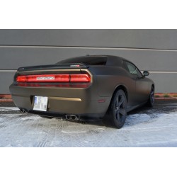 CENTRAL ARRIÈRE SPLITTER DODGE CHALLENGER MK3. PHASE-I SRT8 COUPE (SANS BARRES VERTICALES)