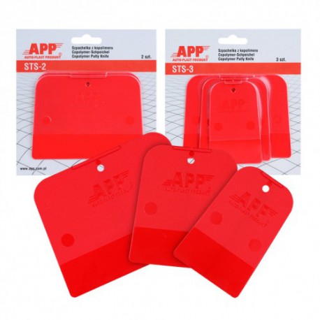 kit de 2 spatules en copolymère PE / PP