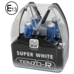 Ampoules H4 H4 Xenon Blue Super blanc 55W 12v avec E-mark Tenzo-R